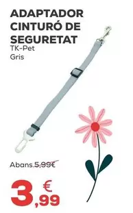 Tk-Pet - Adaptador Cinturon De Seguridad