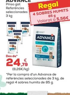 Advance - Pienso Gato Referencias Seleccionadas