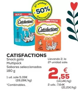 Catisfactions - Snack Gato Multipack