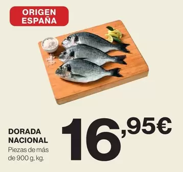 origen - Dorada Nacional