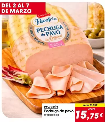 Pavofrío - Pechuga De Pavo