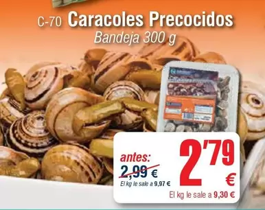 Caracoles Precocidos