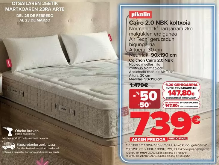 Pikolin - Cairo 2.0 NBK Koltxoia