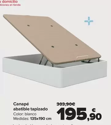 Canape Abatible Tapizado