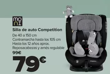 Moni - Silla De Auto Competition