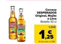 Desperados - Cerveza Original, Mojito O Lima