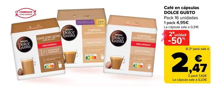 NESCAFÉ Dolce Gusto - Café En Cápsulas