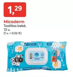 micaderm - Toallitas Bebé