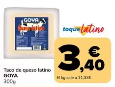 Goya - Taco De Queso Latino 300 G