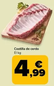 Costilla De Cerdo