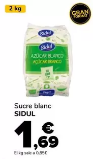 Sidul - Sucre Blanc