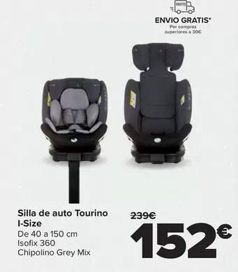 Silla De Auto Tourino I-Size