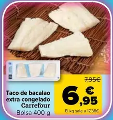 Carrefour - Taco De Bacalao Extra Congelado