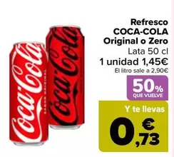 Coca-Cola - Refresco Original/Zero