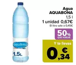 Aquabona - Agua