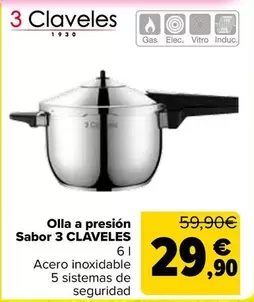 3 Claveles - Olla A Presion Sabor 