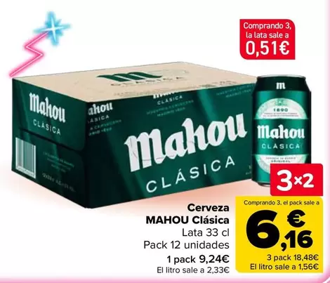 Mahou - Cerveza Clasica