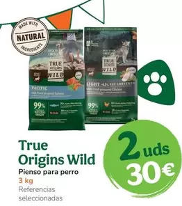 True Origins - Wild Pienso Para Perro