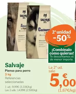 Salvaje - Pienso Para Perro