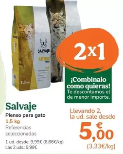 Salvaje - Pienso Para Gato