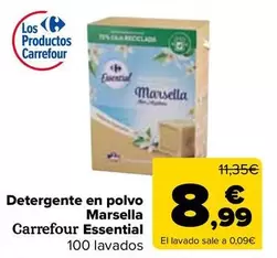 Carrefour - Essential Detergente En Polvo Marsella 