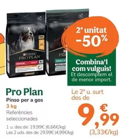 Purina - Pro Plan Pinso Per A Gos