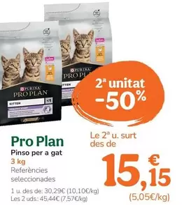 Purina - Pro Plan Pinso Per A Gat