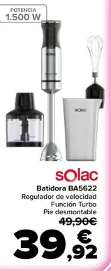 Solac - Batidora BA5622