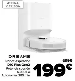 Dreame - Robot Aspirador D10 Plus Gen2