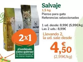 Salvaje - Pienso Para Gato