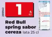 Red Bull - Spring Sabor Cereza 