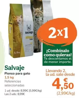 Salvaje - Pienso Para Gato