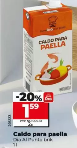 Dia Al Punto - Caldo Para Paella 