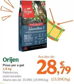Orijen - Pienso Para Gato