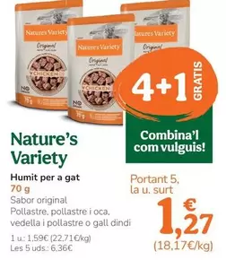 Nature's Variety - Humedo Para Gato