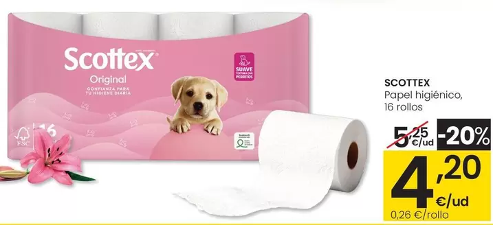 Scottex - Papel Higiénico