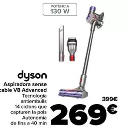 Dyson - Aspirador Sin Cable V8 Advanced