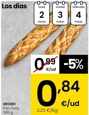 Eroski - Pan Paris