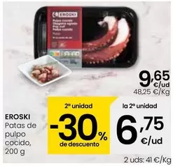 Eroski - Patas De Pulpo Cocido