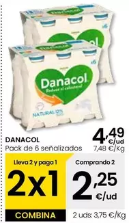Danone - Danacol Pack De 6 Senalizados
