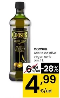 Coosur - Aceite De Oliva Virgen Serie Oro, 1 L