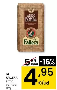 La Fallera - Arroz Bomba, 1 Kg