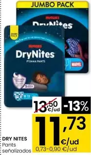 Huggies - DryNites Pants Señalizados