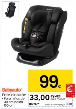 Babyauto - Eder Cinturon