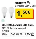 Globo - Solhetta Bombilla Led