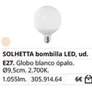 Globo - Solhetta Bombilla Led