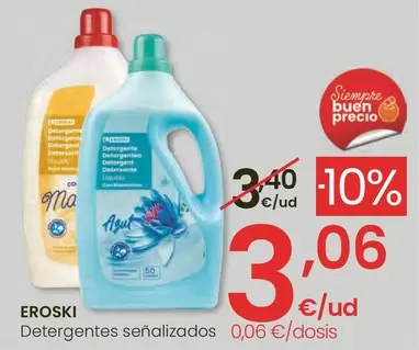 Eroski - Detergentes Senalizados
