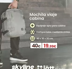 Mochila Viaje Cabina