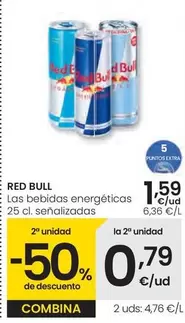 Red Bull - Las Bebidas Energeticas 25 Cl. Señalizadas