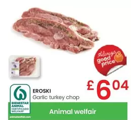 Eroski - Garlic Turkey Chop